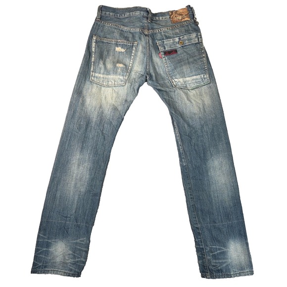 Levis x Clot Jeans Mens 30x32 505 Limited Edition Selvedge Tag 32x32